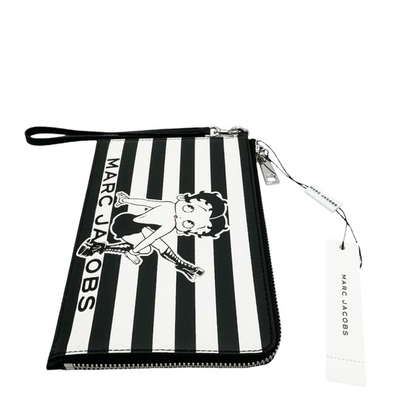 Marc Jacobs New With Tag Limited Edition Betty Boop Wristlet Wallet - Picture 5 of 11